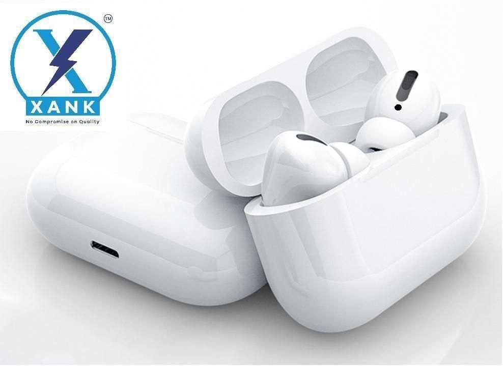 Air-pods Pro™ with Wireless Charging Case with Sensor Enabled Bluetooth Headset (White, True Wireless)
