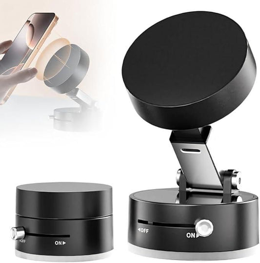 360 Rotating Vacuum Magnetic Phone Holder