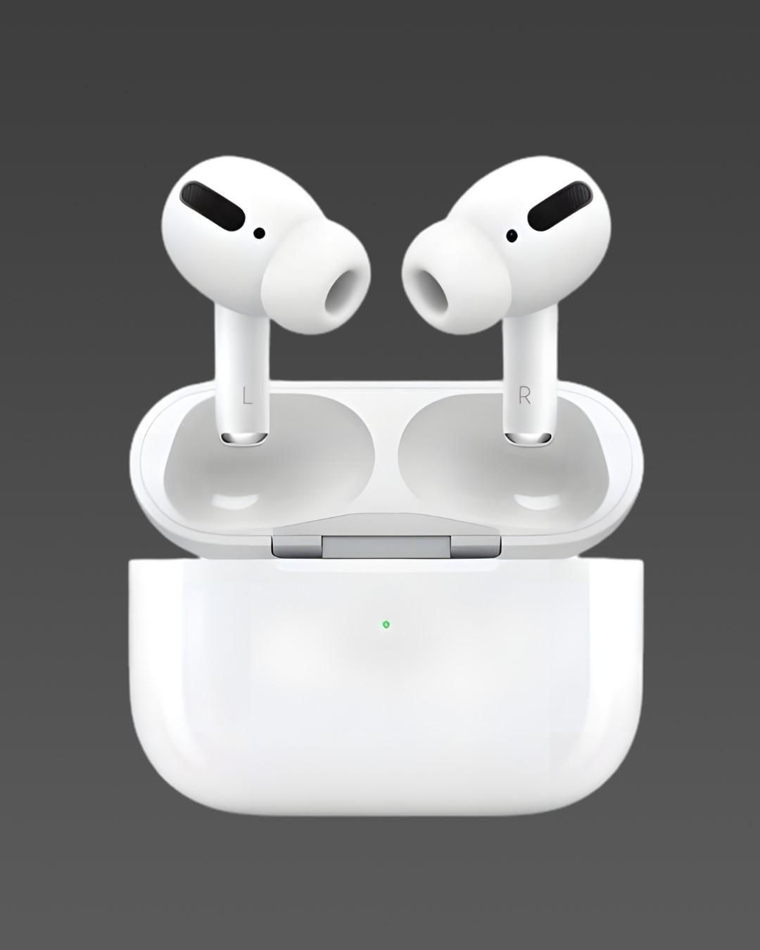 Air-pods Pro™ with Wireless Charging Case with Sensor Enabled Bluetooth Headset (White, True Wireless)