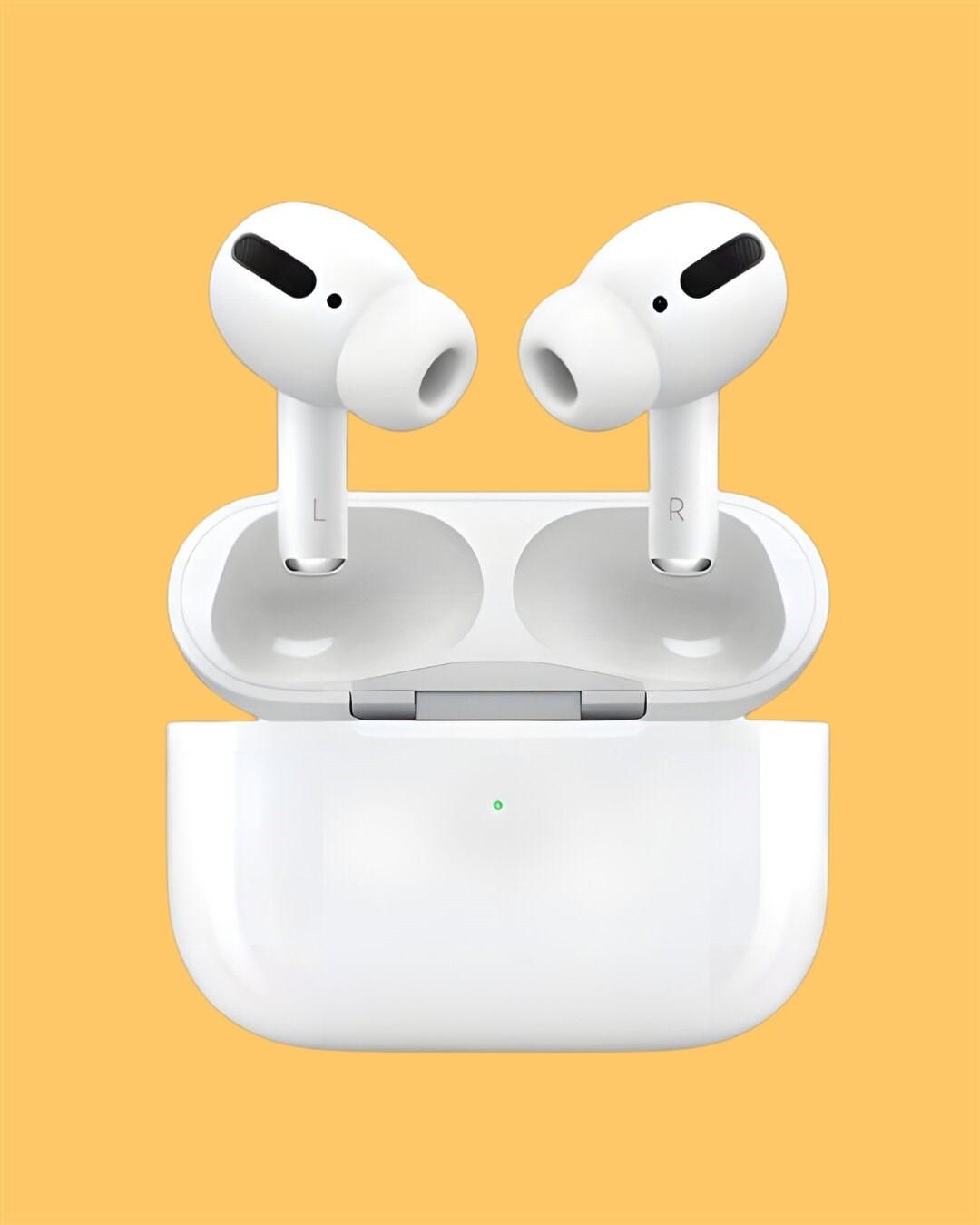 Air-pods Pro™ with Wireless Charging Case with Sensor Enabled Bluetooth Headset (White, True Wireless)