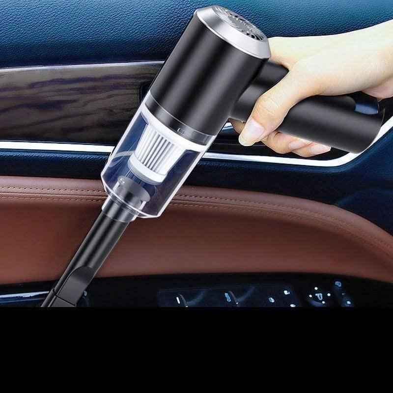 2-in-1 Portable Air Duster & Wireless Vacuum Cleaner